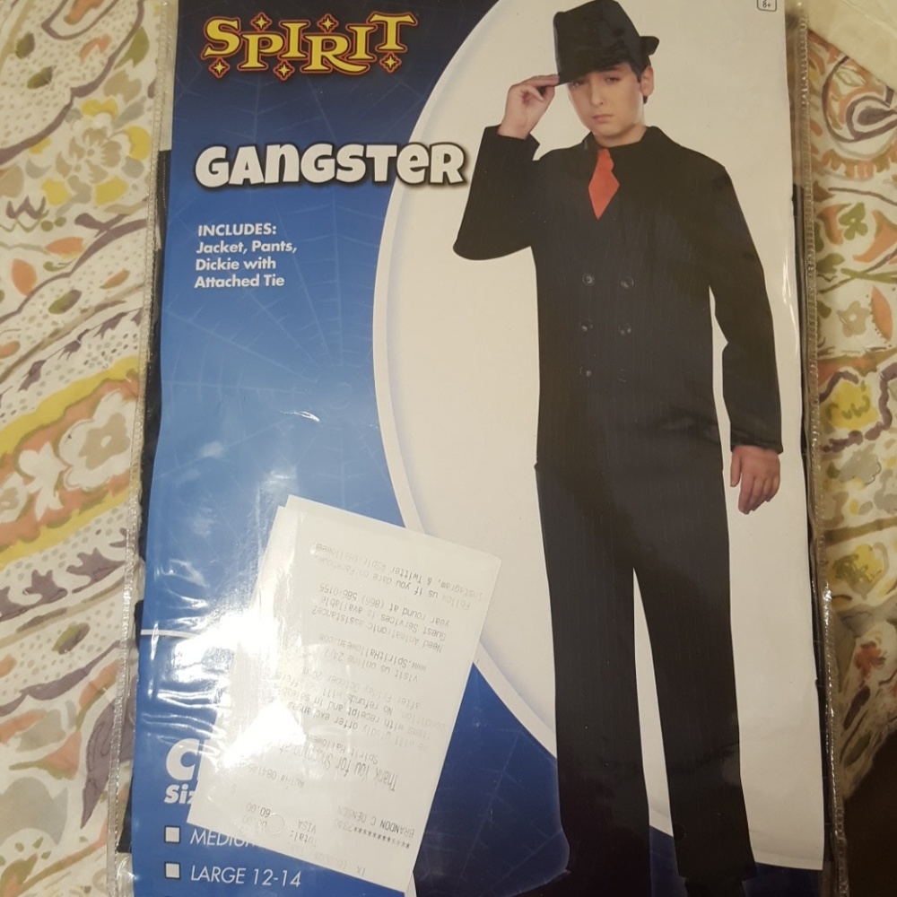 Boys gangster Halloween Costume